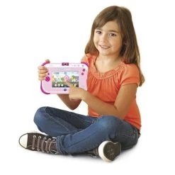 Promo 🤩 Vtech Tablette Storio Max 2.0 5'' Rose 🎉 -Vtech Soldes Magasin 3417761088555 3