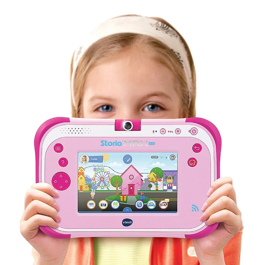 Meilleur prix ✔️ Vtech Bundle Storio Max 2.0 Rose + Jeu "J'apprends À Écrire Avec Nino Et Nina" 🛒 5 Meilleur prix ✔️ Vtech Bundle Storio Max 2.0 Rose + Jeu "J'apprends À Écrire Avec Nino Et Nina" 🛒 – Image 3