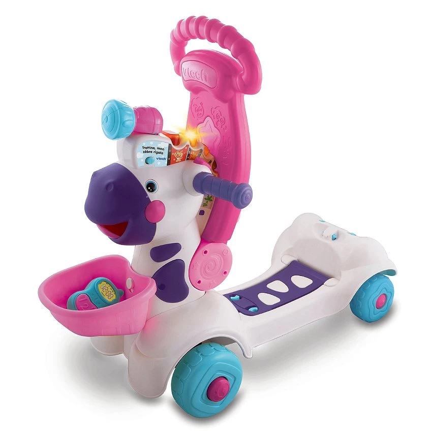 Bon marché 🎉 Vtech Trottino Mon Zebre Rigolo Rose ✔️ 4 Bon marché 🎉 Vtech Trottino Mon Zebre Rigolo Rose ✔️ – Image 2