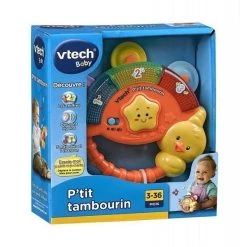 Promo ✔️ Vtech P'tit Tambourin 🔔 -Vtech Soldes Magasin 3417761176054 2