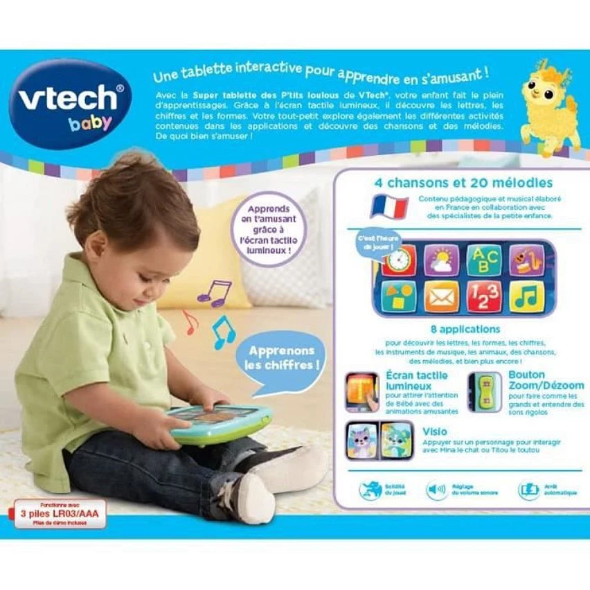Top 10 🎁 Vtech Super Tablette Des P'tits Loulous 👍 7 Top 10 🎁 Vtech Super Tablette Des P'tits Loulous 👍 – Image 5