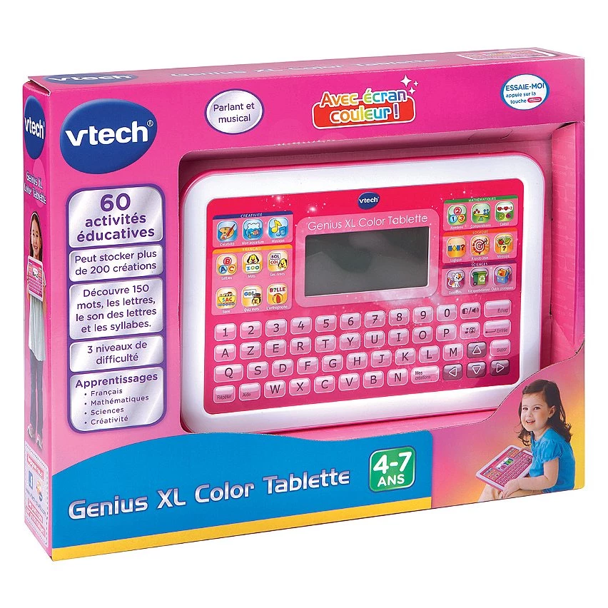 Meilleure affaire ⌛ Vtech Genius Xl Color Tablette Rose 👍 3 Meilleure affaire ⌛ Vtech Genius Xl Color Tablette Rose 👍
