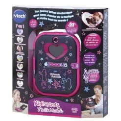 Meilleure affaire 👏 Vtech Kidisecrets Selfie Music Noir ⭐ -Vtech Soldes Magasin 3417761636756 4