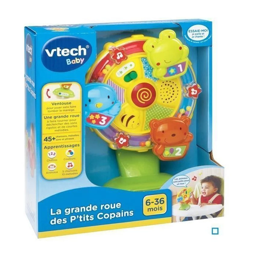 Bon marché 🧨 Vtech La Grande Roue Des P'tits Copains 🔔 4 Bon marché 🧨 Vtech La Grande Roue Des P'tits Copains 🔔 – Image 2