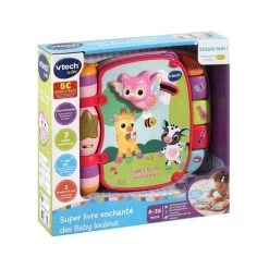 Remise ❤️ Vtech Super Livre Enchanté Des Baby Loulous (Rose) 😀 -Vtech Soldes Magasin 3417761667859 5