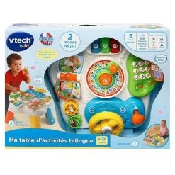 Meilleure affaire 😉 Vtech Ma Table D'activites Bilingue 🛒 -Vtech Soldes Magasin 3417761815151 4