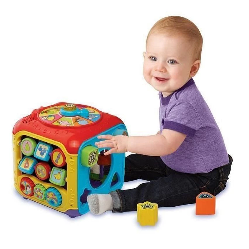 Vente flash 💯 Vtech Super Cube Des Decouvertes ❤️ 4 Vente flash 💯 Vtech Super Cube Des Decouvertes ❤️ – Image 2