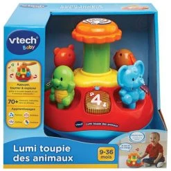 Bon marché 😍 Vtech Lumi Toupie Des Animaux 🎉