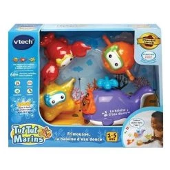 Sortie ⭐ Vtech Frimousse, La Baleine D'eau Douce 🥰 -Vtech Soldes Magasin 3417761868058 2