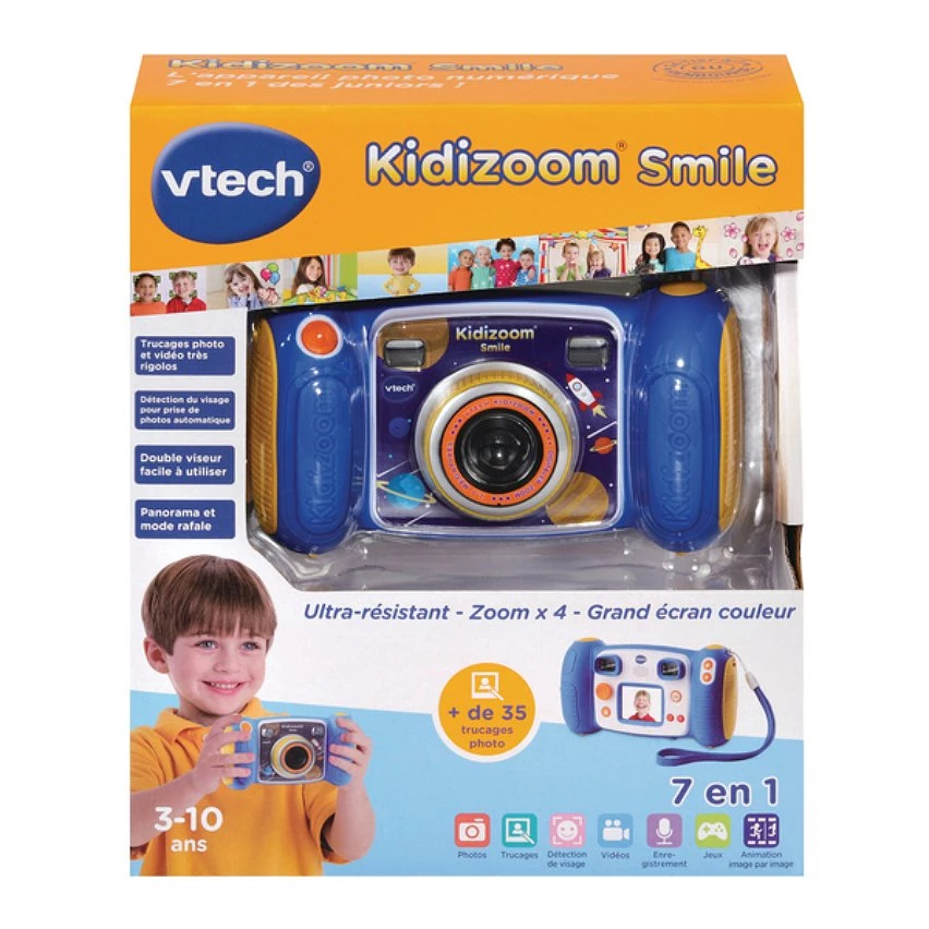 Meilleure vente 🧨 Vtech Kidizoom Smile Bleu ⌛ 4 Meilleure vente 🧨 Vtech Kidizoom Smile Bleu ⌛ – Image 2