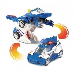 Coupon 🎉 Vtech Switch & Go Dinos - Oxor, Super Therisinosaure (Voiture De Police) ❤️