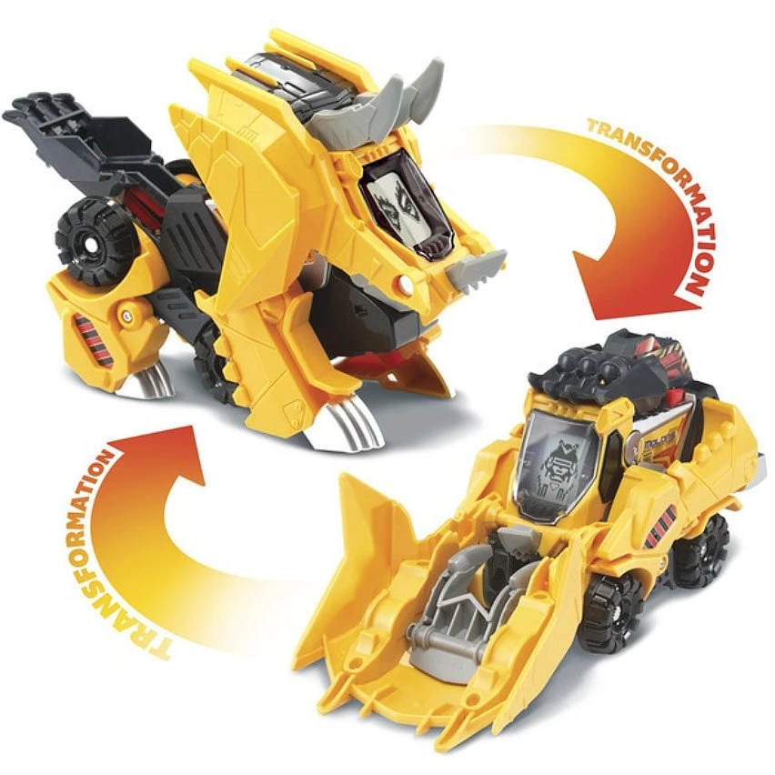 Budget ❤️ Vtech Switch & Go Dinos - Molops Super Triceratops (Pelleteuse) 💯 4 Budget ❤️ Vtech Switch & Go Dinos - Molops Super Triceratops (Pelleteuse) 💯 – Image 2