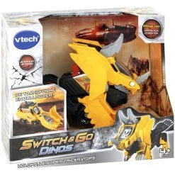 Budget ❤️ Vtech Switch & Go Dinos - Molops Super Triceratops (Pelleteuse) 💯 9 Budget ❤️ Vtech Switch & Go Dinos - Molops Super Triceratops (Pelleteuse) 💯 -Vtech Soldes Magasin 3417761951057 3