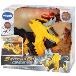 Budget ❤️ Vtech Switch & Go Dinos - Molops Super Triceratops (Pelleteuse) 💯 11 Budget ❤️ Vtech Switch & Go Dinos - Molops Super Triceratops (Pelleteuse) 💯 -Vtech Soldes Magasin 3417761951057 5