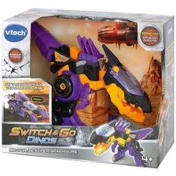 Meilleure affaire 🥰 Vtech Switch & Go Dinos - Brutor Super Spinosaure (Voiture De Course) 💯 11 Meilleure affaire 🥰 Vtech Switch & Go Dinos - Brutor Super Spinosaure (Voiture De Course) 💯 -Vtech Soldes Magasin 3417761952054 5