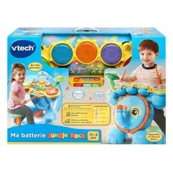 Remise 🧨 Vtech Ma Batterie Jungle Rock 💯