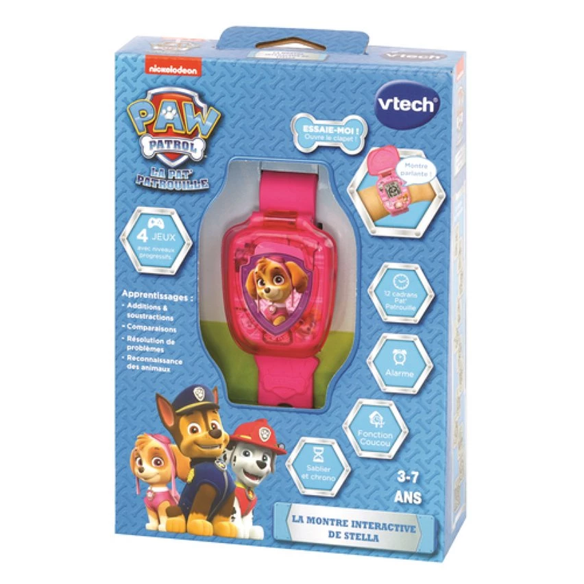 Le moins cher 🔥 Vtech Pat Patrouille - La Montre Interactive De Stella - Pat' Patrouille 👏 7 Le moins cher 🔥 Vtech Pat Patrouille - La Montre Interactive De Stella - Pat' Patrouille 👏 – Image 5