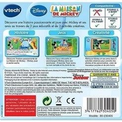 Remise 🥰 Vtech Jeu Storio - La Maison De Mickey - Mickey ❤️ 7 Remise 🥰 Vtech Jeu Storio - La Maison De Mickey - Mickey ❤️ -Vtech Soldes Magasin 3417762304050 3
