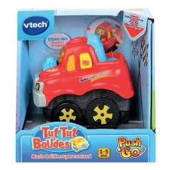 Remise ⌛ Vtech Tut Tut Bolides - Vehicules Push & Go 🤩 -Vtech Soldes Magasin 3417762499053 3