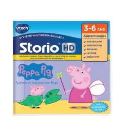 Grosses soldes ⭐ Vtech Jeu Hd Storio - Peppa Pig - Peppa Pig 🔥