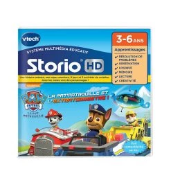 Budget 🎁 Vtech Jeu Hd Storio - La Pat' Patrouille - Pat' Patrouille 🤩