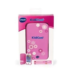 Vente flash ⭐ Etui Officiel Kidicom Vtech - Rose 🎁