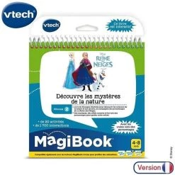 Remise 👏 Vtech Magibook - La Reine Des Neiges 2 - Decouvre Les Mysteres De La Nature - La Reine Des Neiges 2 🥰