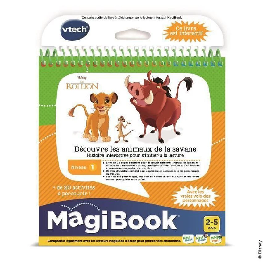 Promo ⭐ Vtech MagiBook - Le Roi Lion 👏 3 Promo ⭐ Vtech MagiBook - Le Roi Lion 👏