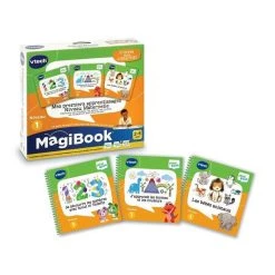 Offres 🌟 Vtech Magibook - Mes Premiers Apprentissages Niveau Maternelle (Bébés Animaux, Je Découvre Les Nombres Avec Scout Et Violette, J'apprends Les Formes Et Les ⭐