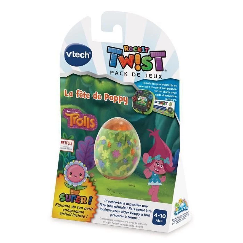 Meilleure vente 🧨 Vtech Rockit Twist - Jeu Trolls - La Fête De Poppy - Les Trolls 🎉 4 Meilleure vente 🧨 Vtech Rockit Twist - Jeu Trolls - La Fête De Poppy - Les Trolls 🎉 – Image 2