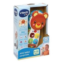 Top 10 😉 Vtech Allo Bebe Surprises Brun ⌛ -Vtech Soldes Magasin 3417765027055 4