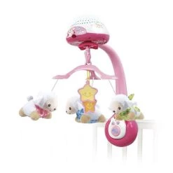 Offres ✨ Vtech Lumi Mobile Compte-Moutons Rose ✔️