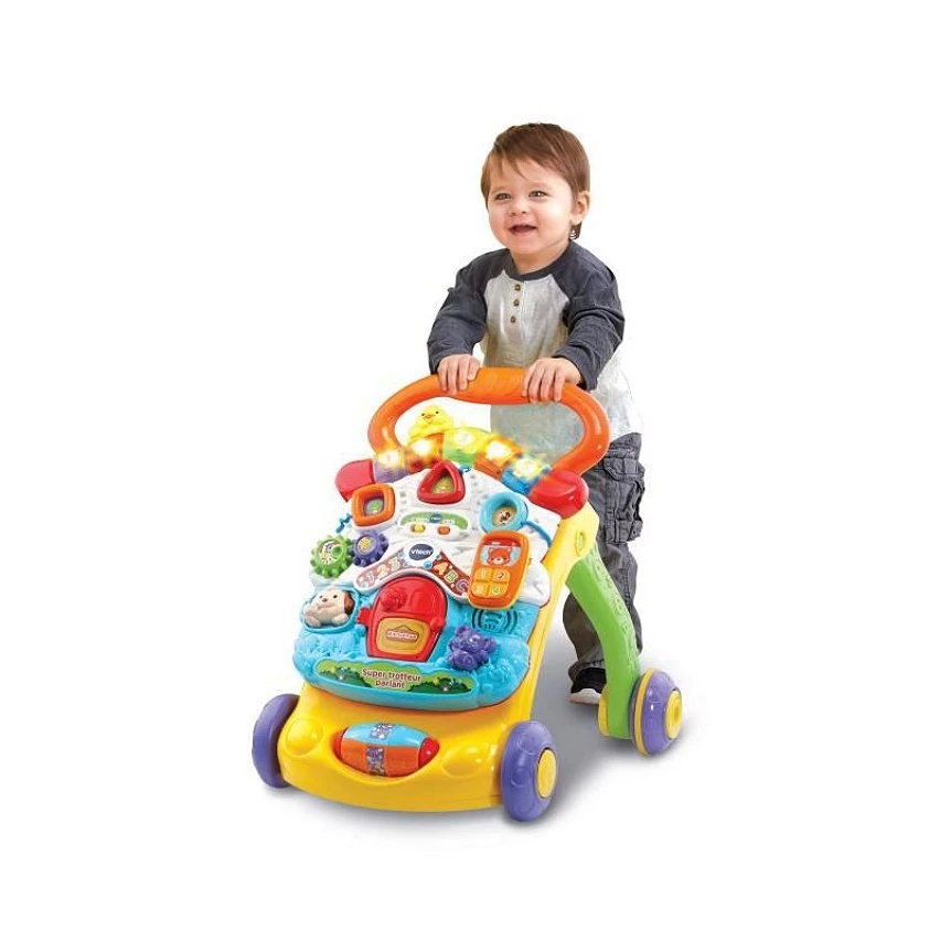 Vente flash ⭐ Vtech Super Trotteur Parlant 2 En 1 Orange 🔥 4 Vente flash ⭐ Vtech Super Trotteur Parlant 2 En 1 Orange 🔥 – Image 2