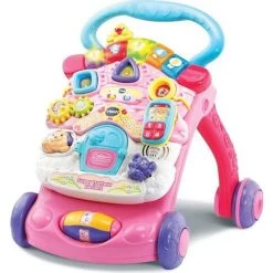 Vente flash ❤️ Vtech Super Trotteur Parlant 2 En 1 Rose 🤩