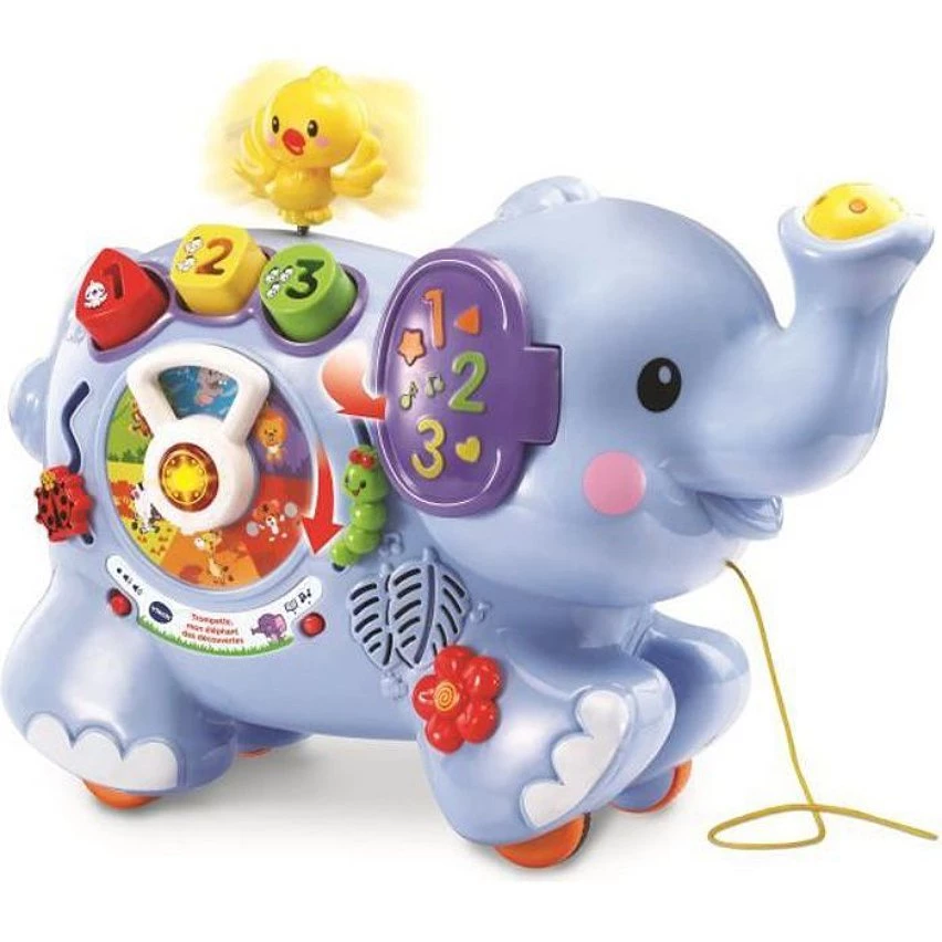 Promo 👍 Vtech Trompette, mon éléphant des découvertes ✔️ 3 Promo 👍 Vtech Trompette, mon éléphant des découvertes ✔️
