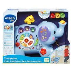 Promo 👍 Vtech Trompette, mon éléphant des découvertes ✔️ 7 Promo 👍 Vtech Trompette, mon éléphant des découvertes ✔️ -Vtech Soldes Magasin 3417765058059 3