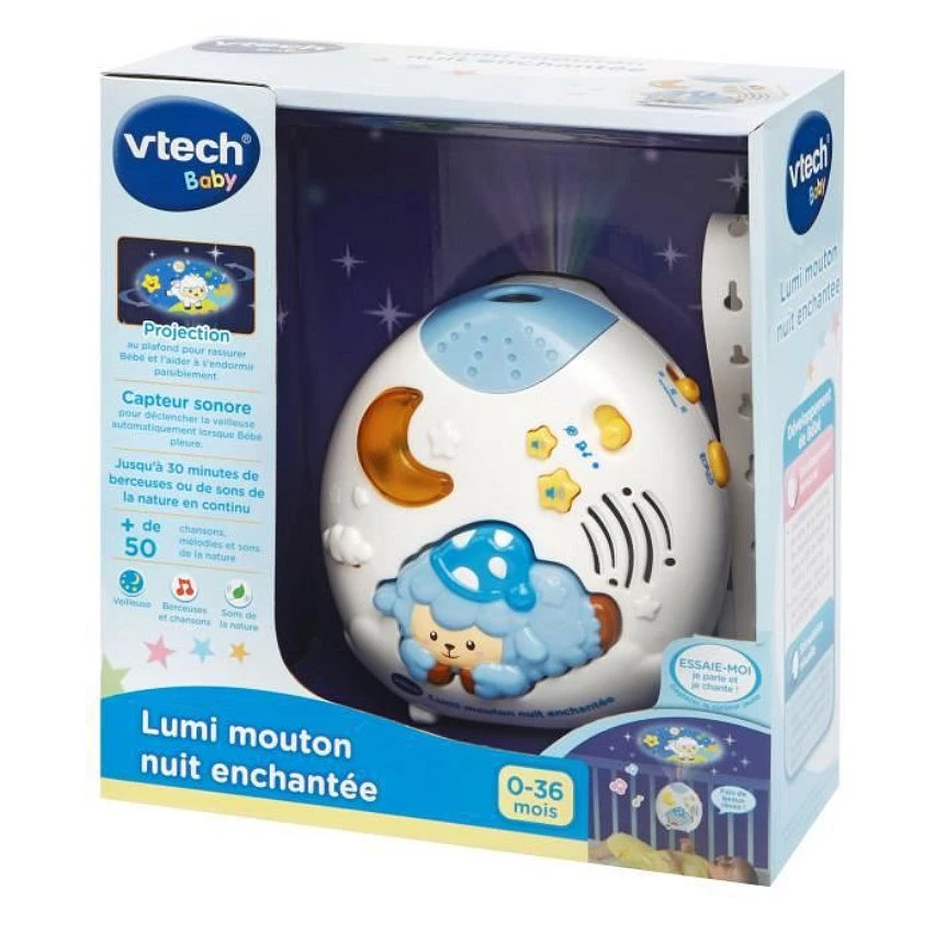 Grosses soldes 🌟 Vtech Lumi Mouton Nuit Enchantee Bleu 🛒 6 Grosses soldes 🌟 Vtech Lumi Mouton Nuit Enchantee Bleu 🛒 – Image 4