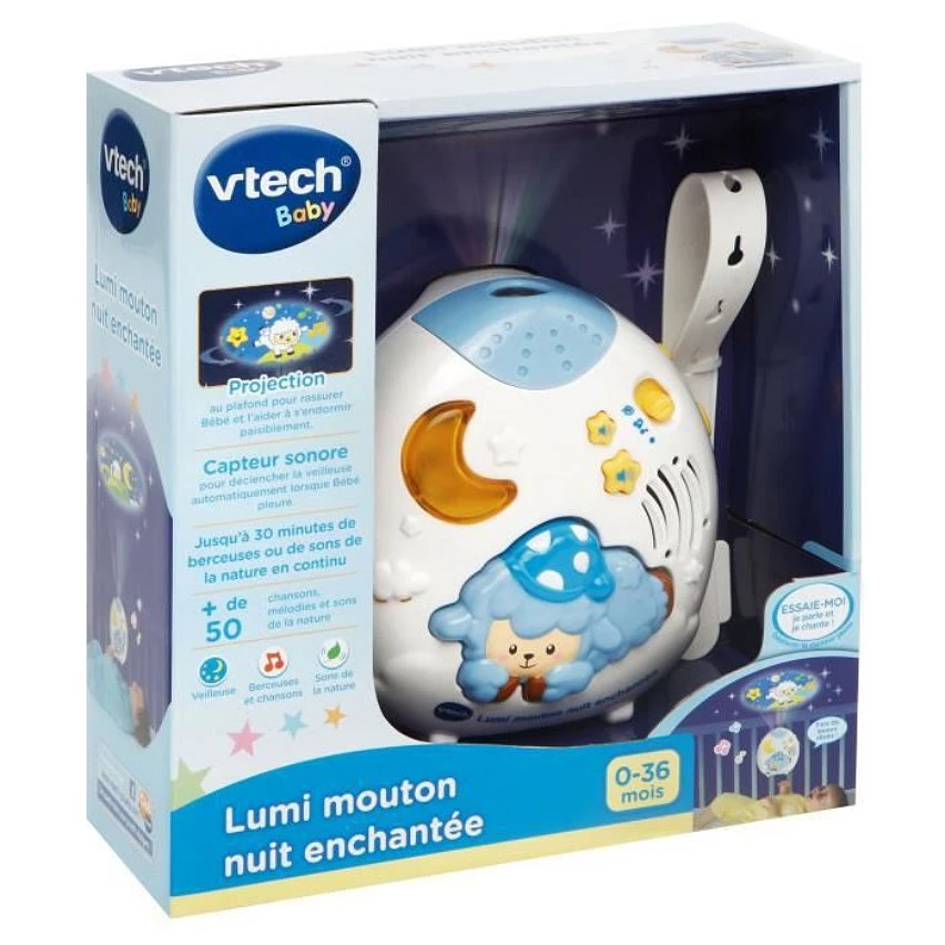 Grosses soldes 🌟 Vtech Lumi Mouton Nuit Enchantee Bleu 🛒 7 Grosses soldes 🌟 Vtech Lumi Mouton Nuit Enchantee Bleu 🛒 – Image 5