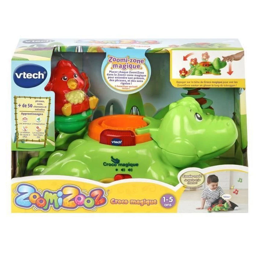 De gros 😉 Vtech Zoomizooz - Croco Magique (+ 1 Animal) 👏 5 De gros 😉 Vtech Zoomizooz - Croco Magique (+ 1 Animal) 👏 – Image 3