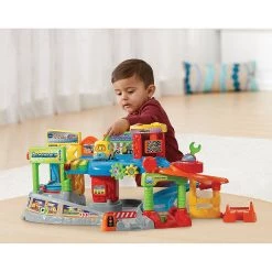 Meilleure vente 🔔 Vtech Mon Premier Garage Interactif 💯 -Vtech Soldes Magasin 3417765127052 3
