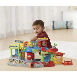 Meilleure vente 🔔 Vtech Mon Premier Garage Interactif 💯 -Vtech Soldes Magasin 3417765127052 4