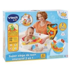 Remise 🔥 Vtech Super Siege De Bain Interactif 2 En 1 🛒 -Vtech Soldes Magasin 3417765154058 5