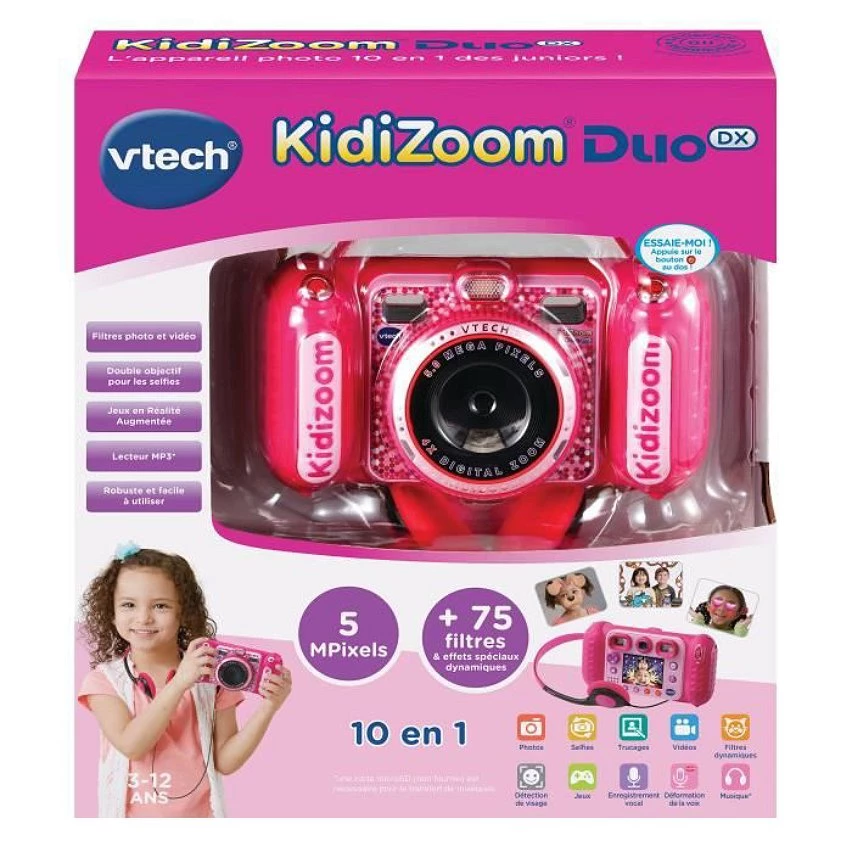 Coupon 🎉 Vtech Kidizoom Duo Dx Rose 🌟 5 Coupon 🎉 Vtech Kidizoom Duo Dx Rose 🌟 – Image 3
