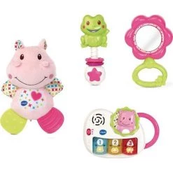 Remise 🌟 Vtech Coffret Naissance - Éveil Des Sens (Rose) 😉