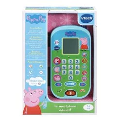 Promo ✔️ Vtech Peppa Pig - Le Smartphone Éducatif - Peppa Pig ⌛