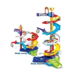 Acheter 🎉 Vtech - Tut Tut Bolides - mega circuit spirales 2 en 1 + titouan, fou du volant ⭐