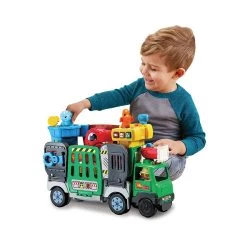Tout neuf 🎁 Vtech Tut Tut Copains - Super Camion-Parc Sos Dinos 🎉 -Vtech Soldes Magasin 3417765421051 3