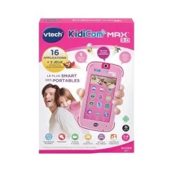 Meilleure vente 🌟 Vtech Kidicom Max 3.0 Rose 🎉 -Vtech Soldes Magasin 3417765465550 3