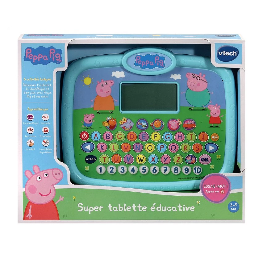 Budget 🌟 Vtech Peppa Pig - Super Tablette Éducative - Peppa Pig 🌟 3 Budget 🌟 Vtech Peppa Pig - Super Tablette Éducative - Peppa Pig 🌟