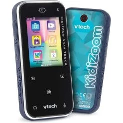 Vente flash ⌛ Vtech Kidizoom Snap Touch Bleu 🔥 -Vtech Soldes Magasin 3417765492051 4